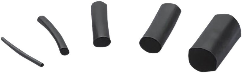 Drag Specialties Black Shrink Tubing Each