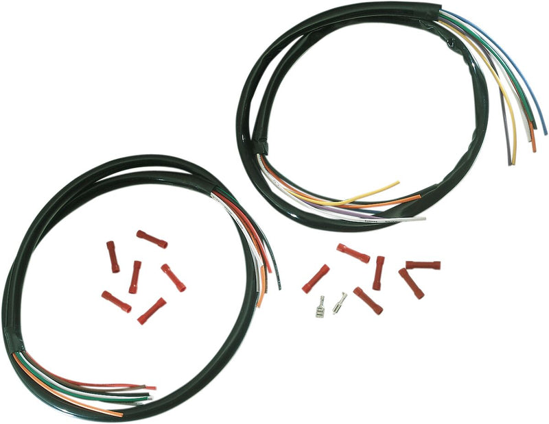Drag Specialties Handlebar Wiring Harness Extension Wire Harness Extension Black - DS305201-HC9