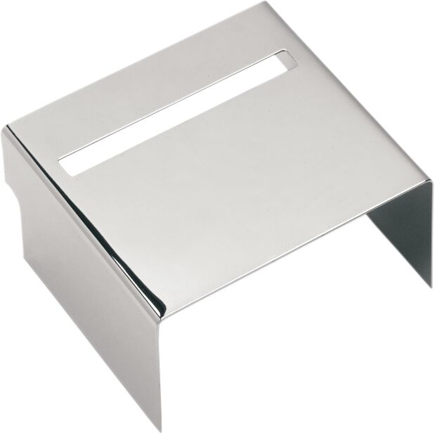 Drag Specialties Chrome Battery Cover for 1971-1978 Harley-Davidson Super Glide and 1970-1978 Harley-Davidson Sportster XL Motorcycles