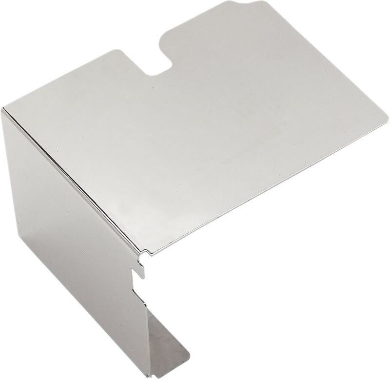 Drag Specialties Chrome Battery Cover for Models w/Electric Start for 1972-1978 Harley-Davidson Sportster - XLH 1000 and 1967-1971 Harley-Davidson Sportster - XLH 900 Motorcycles - 25-0037-BX-LB2