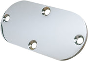 Drag Specialties Primary Chain Inspection Cover Chrome Steel - 14009