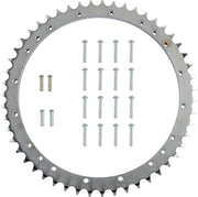 Drag Specialties Zinc Rear Wheel Sprocket w/51 Teeth for 1971-1972 Harley-Davidson FXR and 1967-1972 Harley-Davidson Touring Motorcycles - 72829P