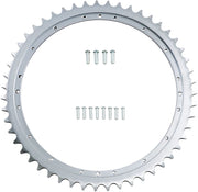 Drag Specialties Zinc Rear Wheel Sprocket w/51 Teeth for 1941-1958 Harley-Davidson Touring and 1957-1975,1977-1978 Harley-Davidson Sportster Motorcycles