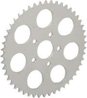 Drag Specialties Zinc Rear 49 Tooth Wheel Sprocket for Various Various Harley-Davidson Motorcycles (See Fitment List) - 17512ZP