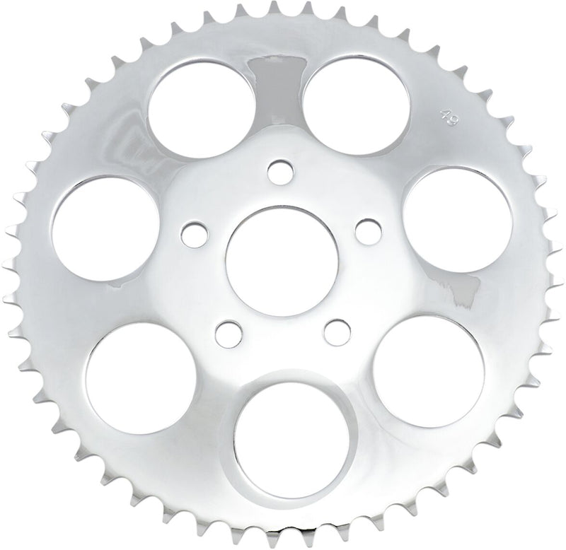 Drag Specialties Rear Wheel Sprocket Chrome Dished Drive Carbon Steel