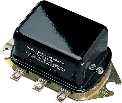 Drag Specialties 12 V Regulator Black