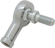 Drag Specialties Self-Aligning Chrome Rod End Silver with Stud Shift Linkage