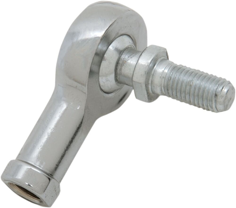 Drag Specialties Self-Aligning Chrome Rod End Silver with Stud Shift Linkage - 325511-BULK