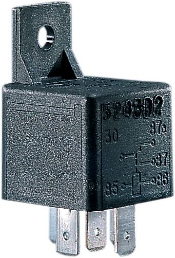 Drag Specialties Starter Relay Switch Black - MC-DRAG017