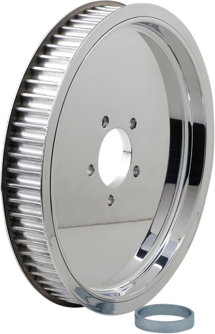 Belt Drives Ltd. 1-1/2" Rear Belt Pulley Polished Solid Billet Aluminium