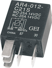 Drag Specialties Micro Relay with Diode Black - MC-DRAG043