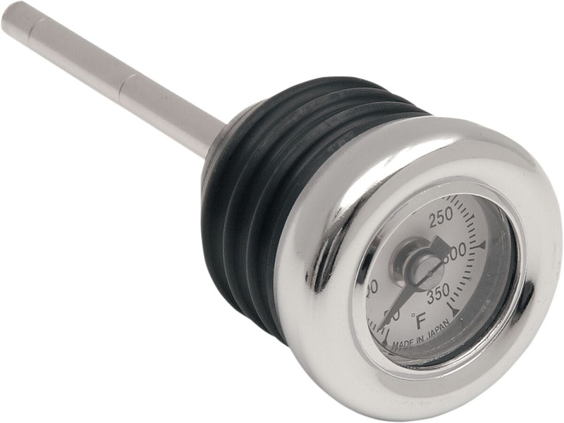 Drag Specialties Oil Plug Temperature Gauge Electronic