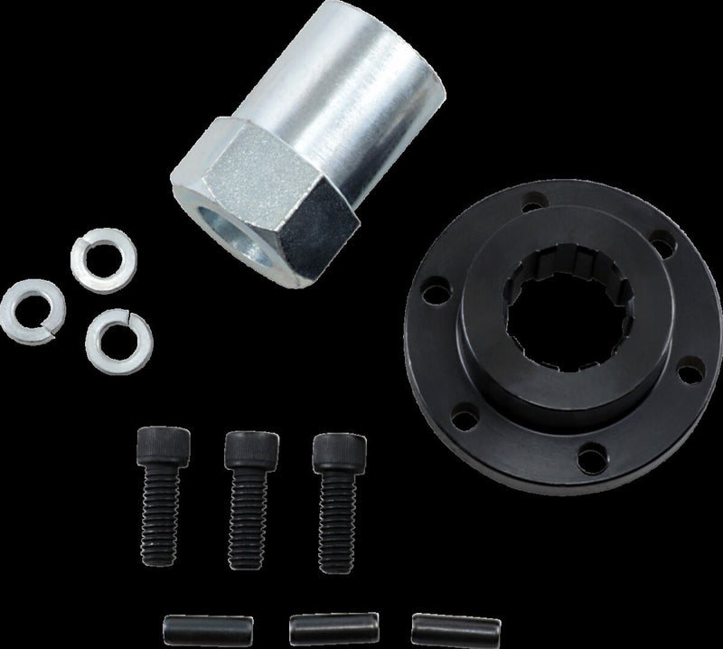 Belt Drives Ltd. Spacer Insert Chrome Pulley