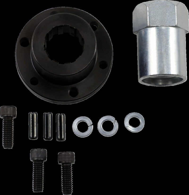 Belt Drives Ltd. Spacer Insert Chrome Pulley
