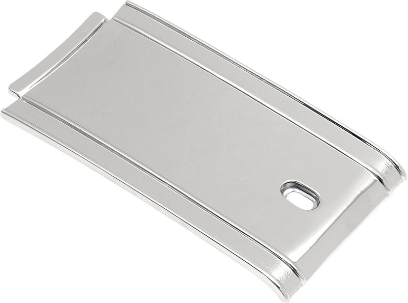 Drag Specialties Die-Cast Lower Dash Panel Accent Chrome Silver