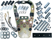 Drag Specialties Dash Base with Wire Harness Kit Base Plate Cat Eye - 74005