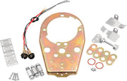 Drag Specialties Base Plate for Cat Eye Dash Cover Zinc Steel Kit - 12-0034B