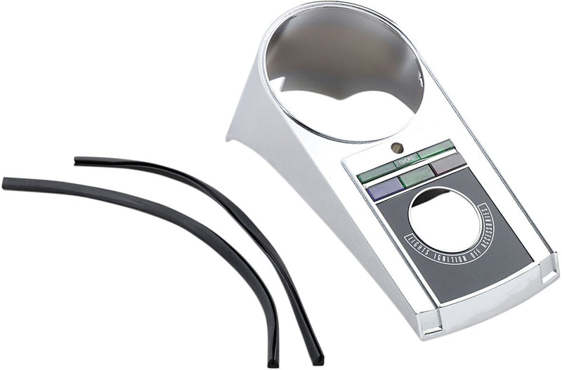 Drag Specialties Dash/Speedometer Housing Chrome Each