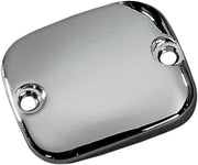 Drag Specialties Front Brake Master Cylinder Cover Chrome Silver Smooth Aluminium Kit - 373813-BC101