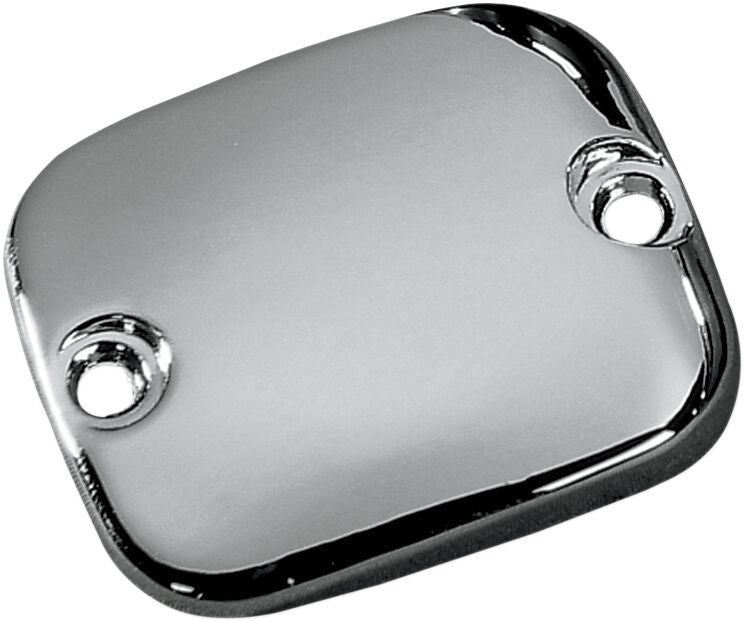 Drag Specialties Front Brake Master Cylinder Cover Chrome Silver Smooth Aluminium Kit - 373813-BC101