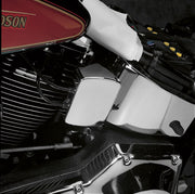 Drag Specialties Smooth Coil Cover Chrome Each