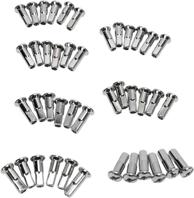 Drag Specialties Standard Chrome Nipples for Drag Specialties Spoke Sets