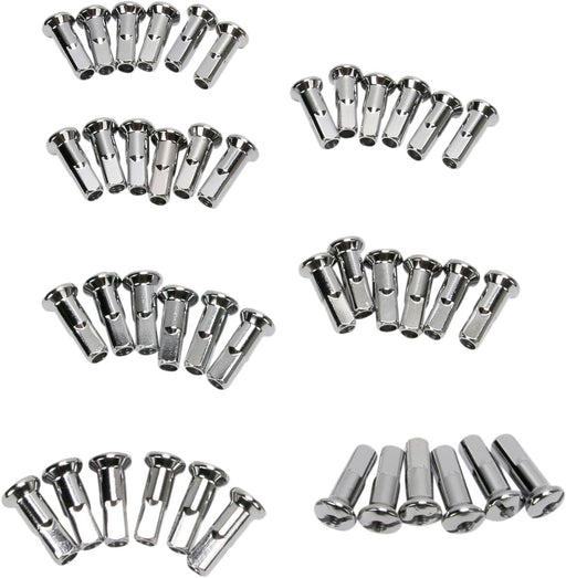 Drag Specialties Standard Chrome Nipples for Drag Specialties Spoke Sets