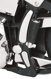 Drag Specialties Softail Frame Inserts Cover Chrome Right Steel Set