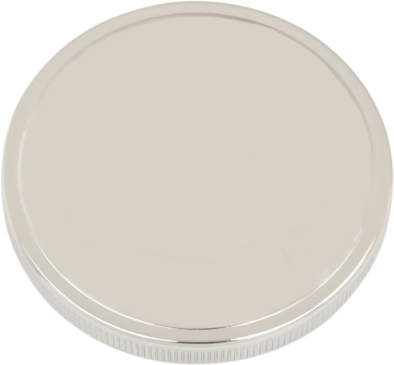 Drag Specialties Screw-In Gas Cap Fuel Cap Chrome Silver Vented Stainless Steel - 03-0301A-BC221