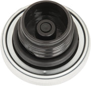 Drag Specialties Screw-In Gas Cap Fuel Cap Chrome Silver Vented Stainless Steel Each