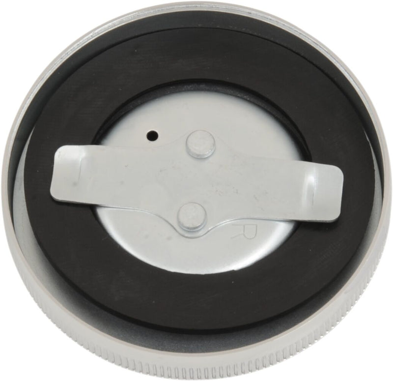 Drag Specialties Original-Style Gas Cap Fuel Cap Chrome Silver Big Twin XL Vented Stamped Steel Each
