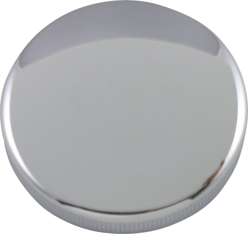 Drag Specialties Original-Style Gas Cap Fuel Cap Chrome Silver Big Twin Non-Vented Aluminium