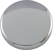 Drag Specialties Original-Style Gas Cap Fuel Cap Chrome Silver Big Twin Non-Vented Aluminium - 011179-BC204