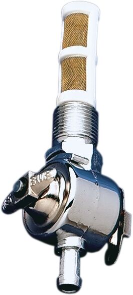 Drag Specialties 3/8" NPT Fuel Petcock Fuel Valve Chrome Gold Silver Early Die-Cast