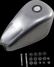 Drag Specialties 2.25 Gallon Rubber Mount Gas Tank for 1982-1994 Harley-Davidson Sportster Motorcycles - 011484-BX34