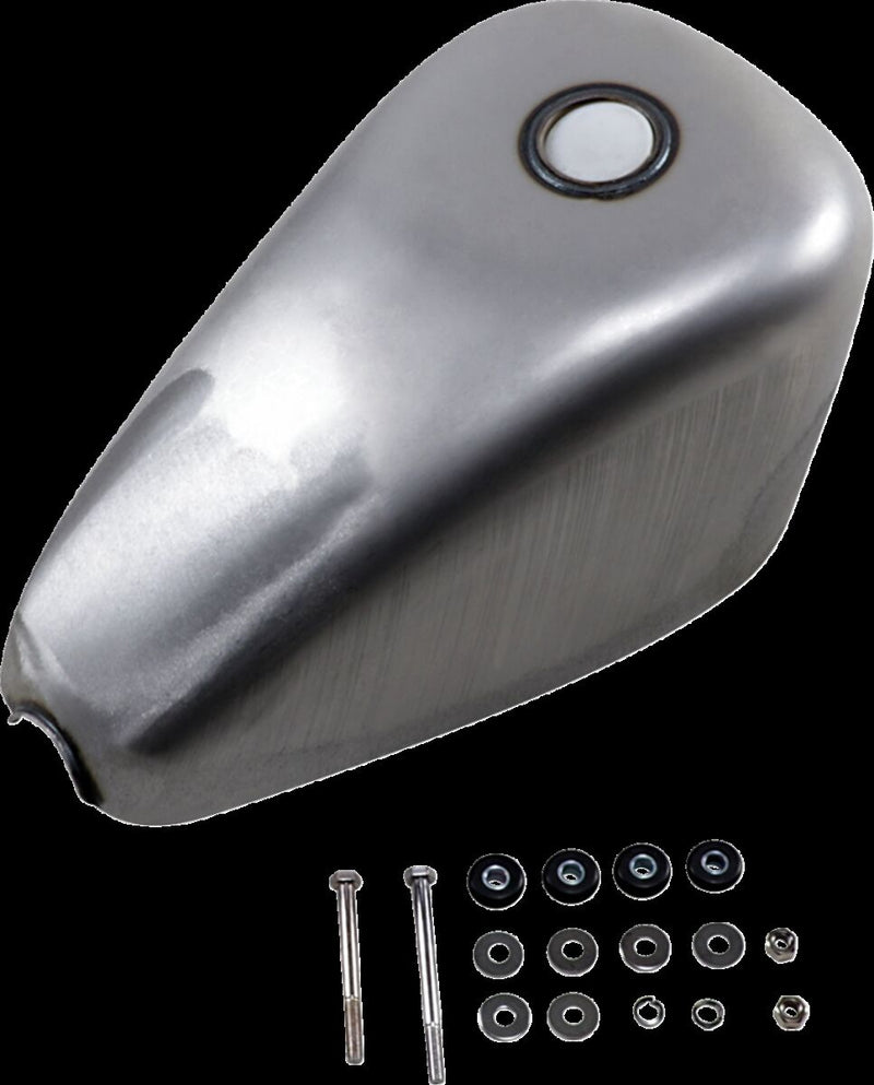 Drag Specialties 2.25 Gallon Rubber Mount Gas Tank for 1982-1994 Harley-Davidson Sportster Motorcycles