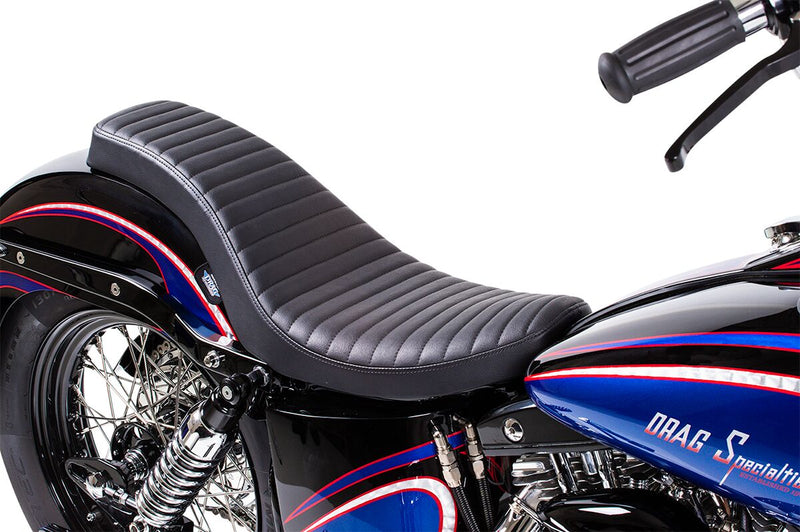 Drag Specialties Fat Bob-Style Gas Tank Fuel Tank Raw Silver Fatbob Steel - 011275-BX36