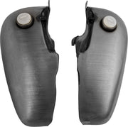 Drag Specialties Fat Bob-Style Gas Tank Fuel Tank Raw Silver Fatbob Steel