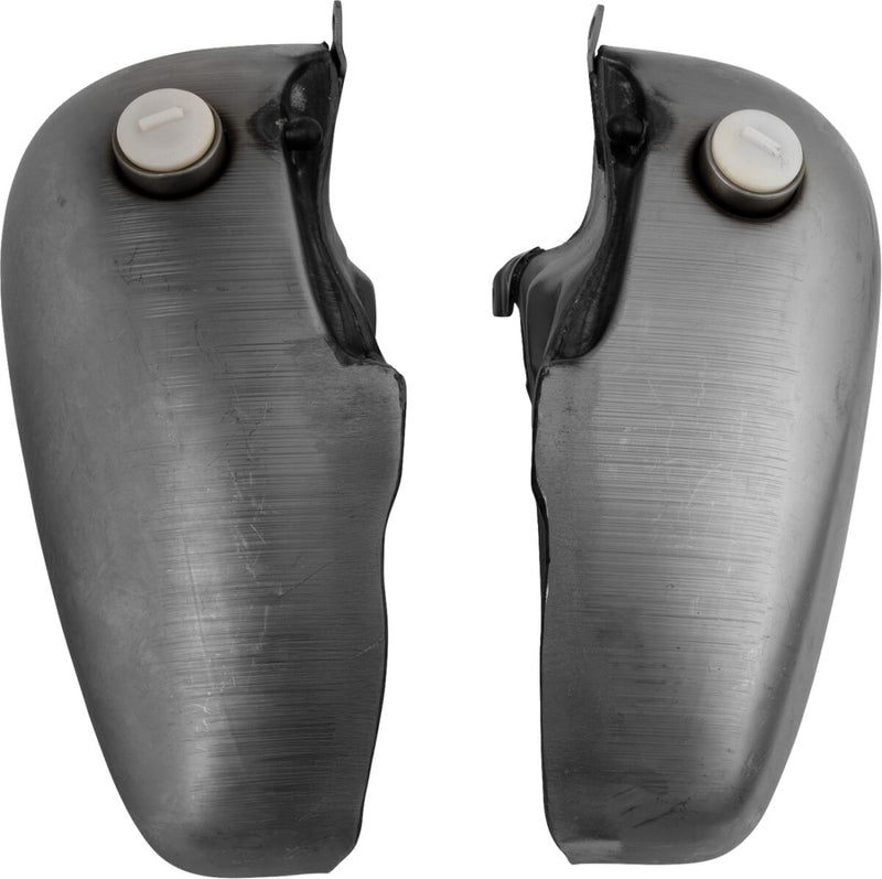Drag Specialties Fat Bob-Style Gas Tank Fuel Tank Raw Silver Fatbob Steel