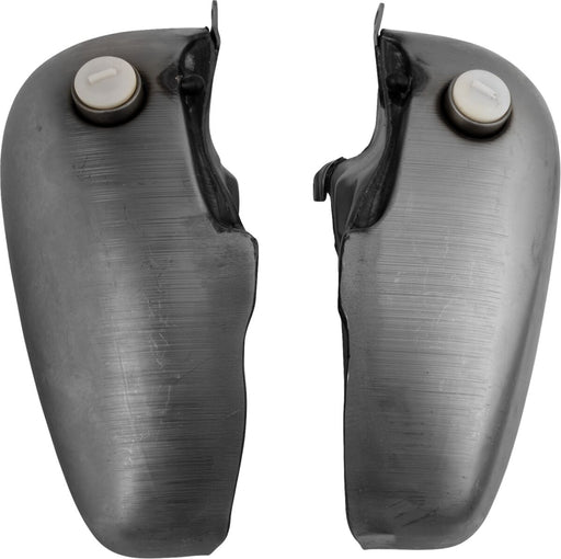 Drag Specialties Fat Bob-Style Gas Tank Fuel Tank Raw Silver Fatbob Steel