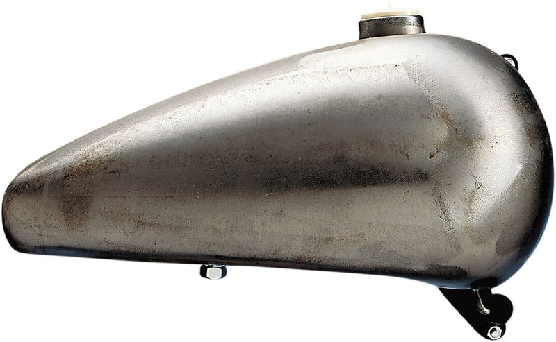 Drag Specialties Fat Bob-Style Gas Tank Fuel Tank Raw Silver Fatbob Steel Each