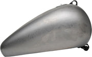Drag Specialties Fat Bob-Style Gas Tanks Fuel Tank Raw Silver Flatside Fatbob Steel Pair
