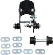 Drag Specialties Replacement Rubber-Mounting Kit QuickBob® Black Silver Fuel Tank - 345283-HC4