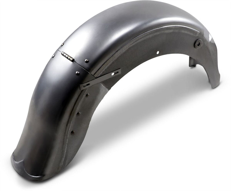 Drag Specialties Hinged Rear Fender Unfinished Steel - 090016-PB-LB2