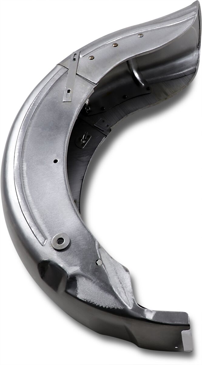 Drag Specialties Hinged Rear Fender Unfinished Steel Each