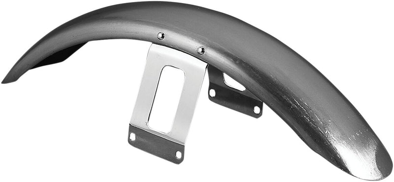 Drag Specialties Low-Profile Front Fender Unfinished Steel