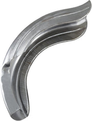 Drag Specialties Fat Bob-Style Rear Fender Unfinished Left-Hand Chain Steel Each