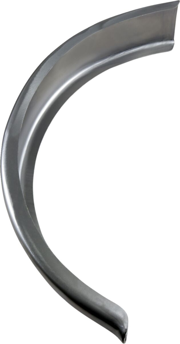 Drag Specialties 6" Flat Rear Fender Bob'd Unfinished Steel Each