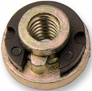 Drag Specialties Seat Mount Nut and Replacement "E" Clip Black Raw Nylon - DS490045-5-HC-3