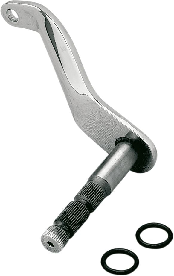 Drag Specialties Splined Shifter Shaft Chrome Silver Steel